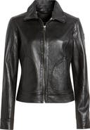 MAURITIUS Lusan Leather Moto Jacket