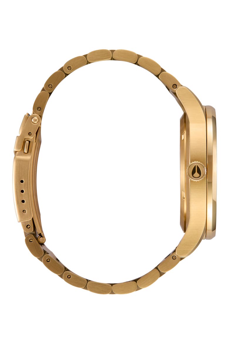 Sentry Wobble Bracelet Watch, 42mm, Alternate, color, ALL GOLD