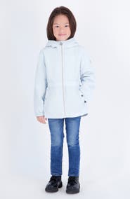 Michael Kors Kids' Logo Waist Hooded Anorak Rain Jacket