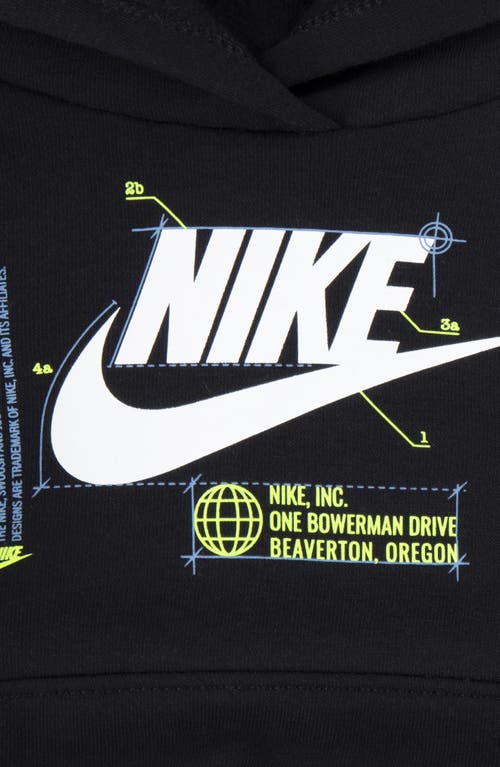 Nike Futura Hoodie & Joggers Set In Black