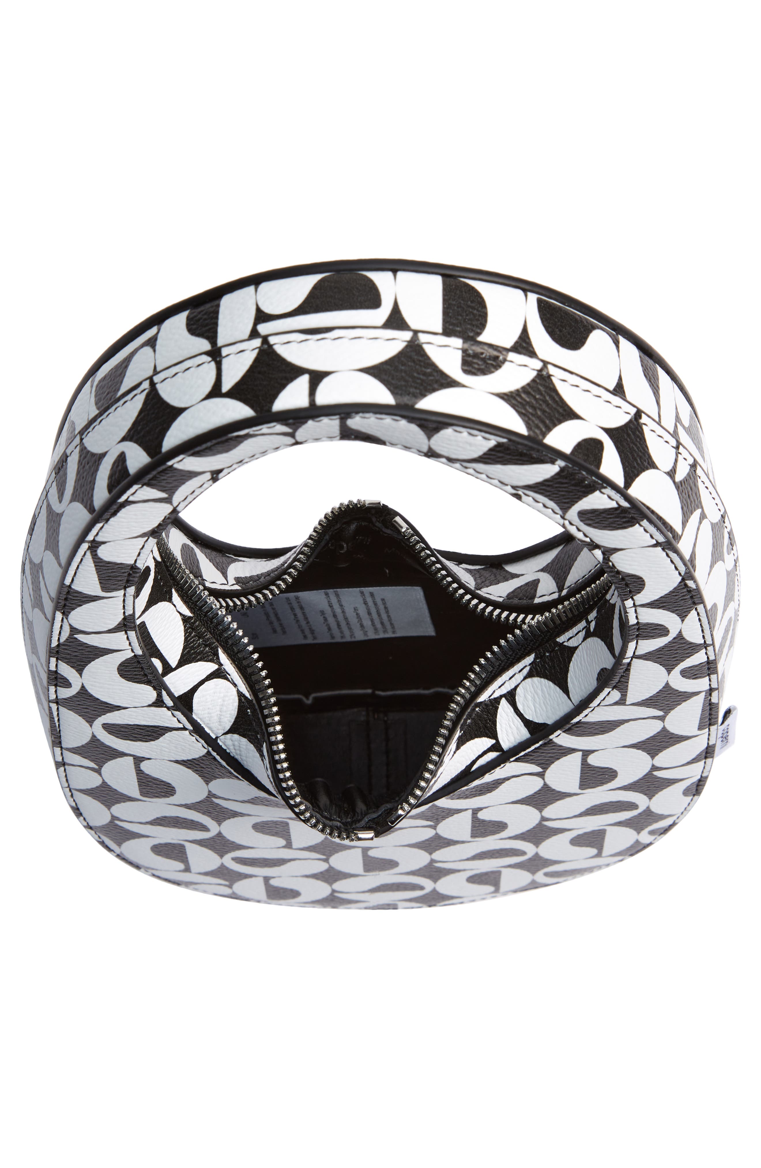 Coperni Mini Logo Print Swipe Top Handle Bag, Alternate, color, 