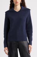 Nordstrom Rib Sailor Collar Sweater