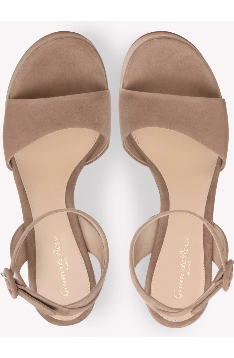 Gianvito Rossi Ziggy Sandals, Alternate, color, Pink Suede