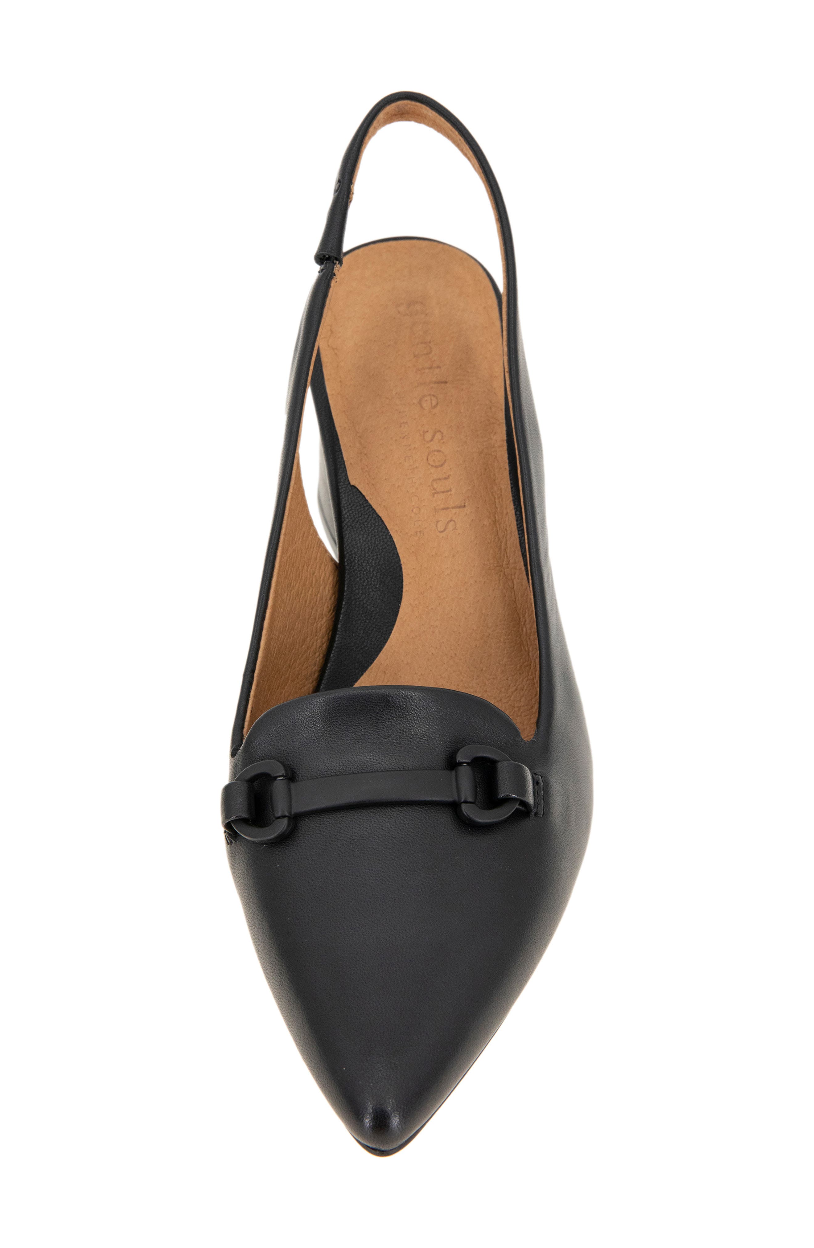 Gentle Souls Dionne Block Heel Slingback Pump, Alternate, color, Black