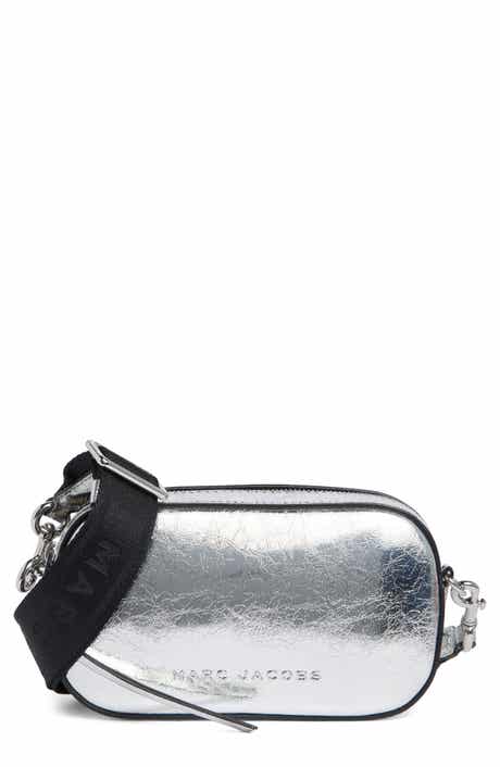 Metallic Camera Crossbody Bag