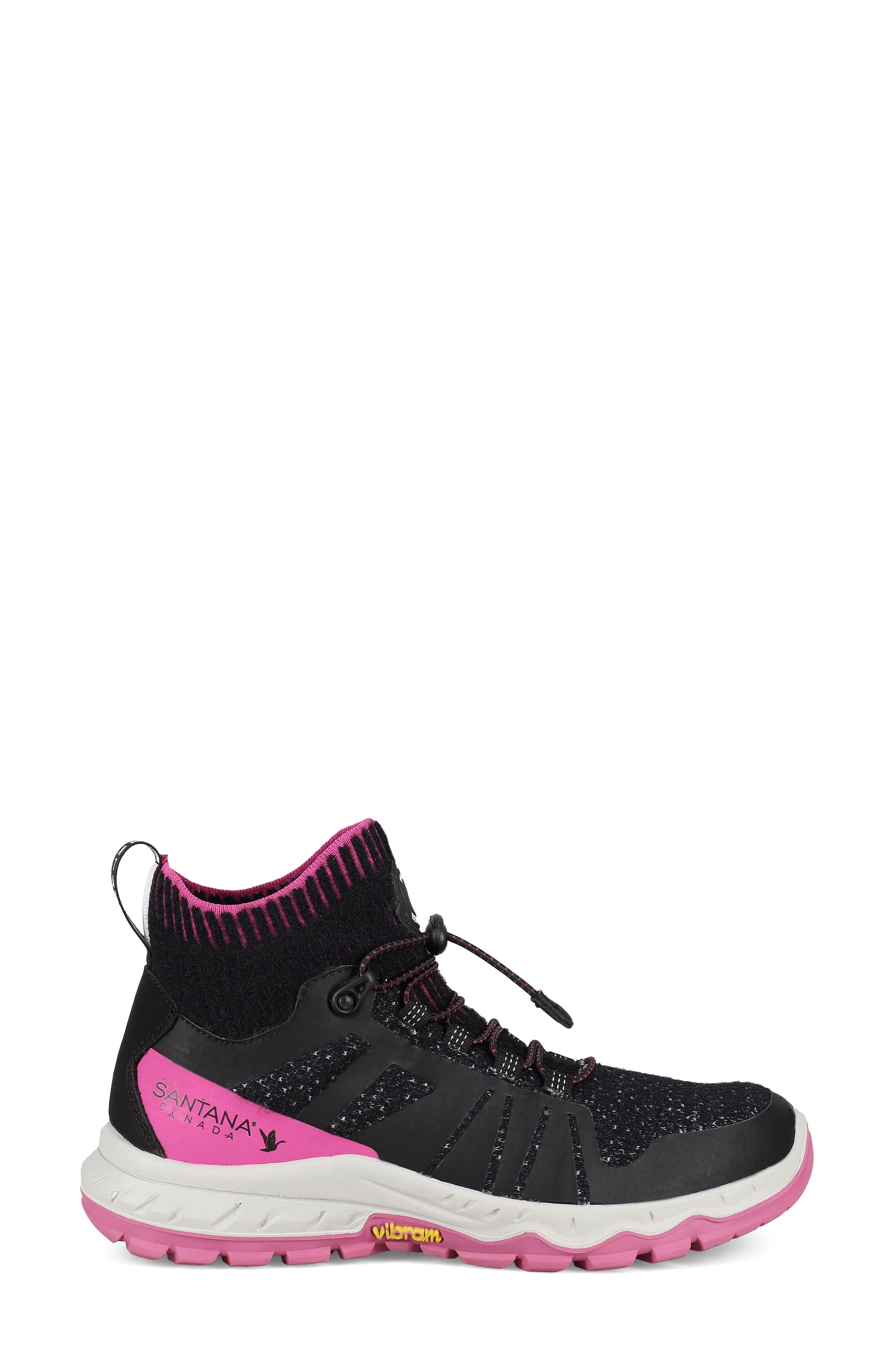 Santana Canada Tallon Waterproof Sneaker, Alternate, color, Black / Fuschia