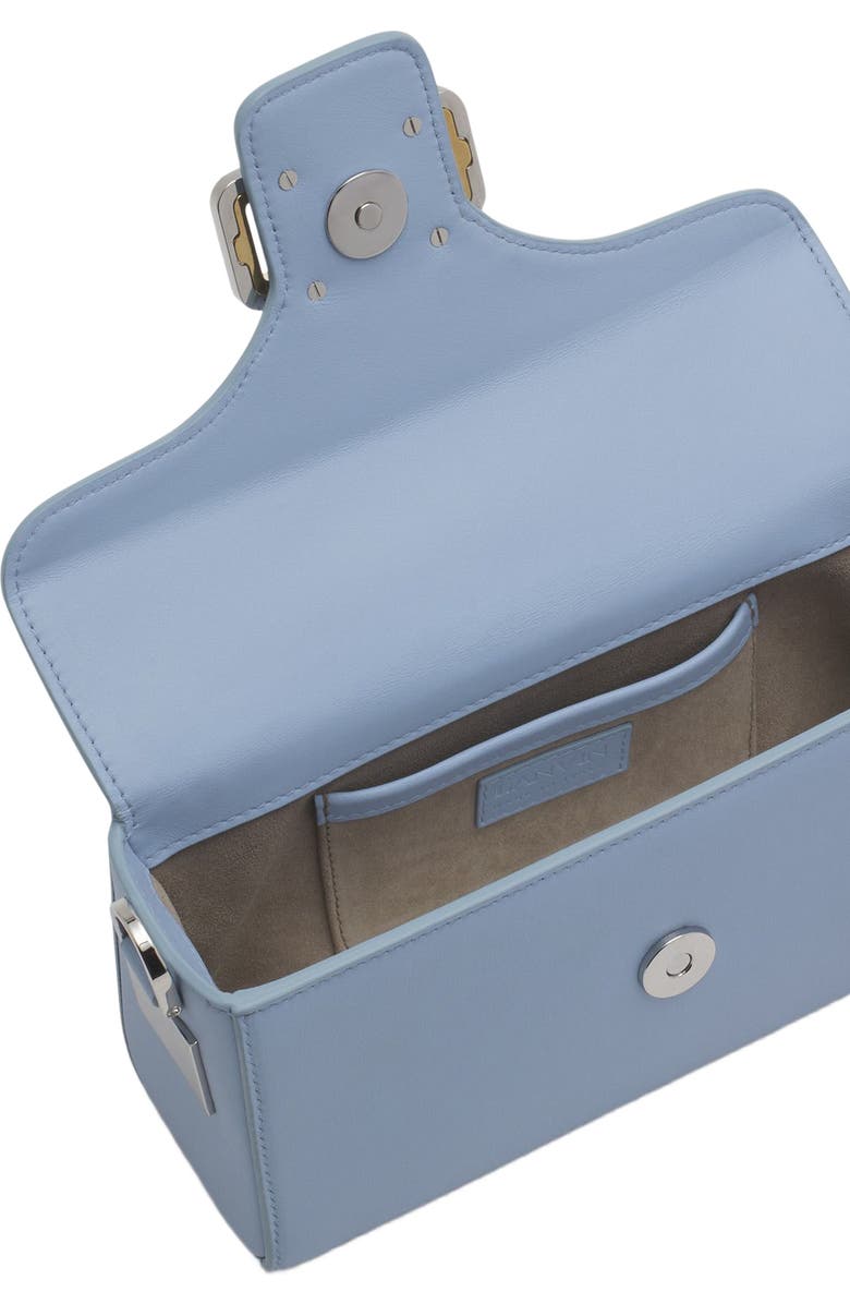 Lanvin Nano Pencil Cat Bag In Leather And Rhinestone, Alternate, color,