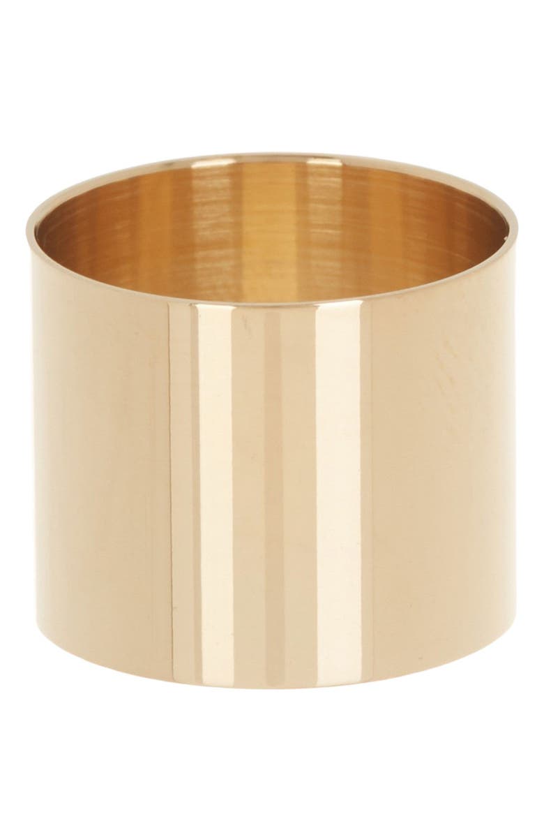 Adornia Water Resistant 15mm Cigar Band, Main, color, Yellow