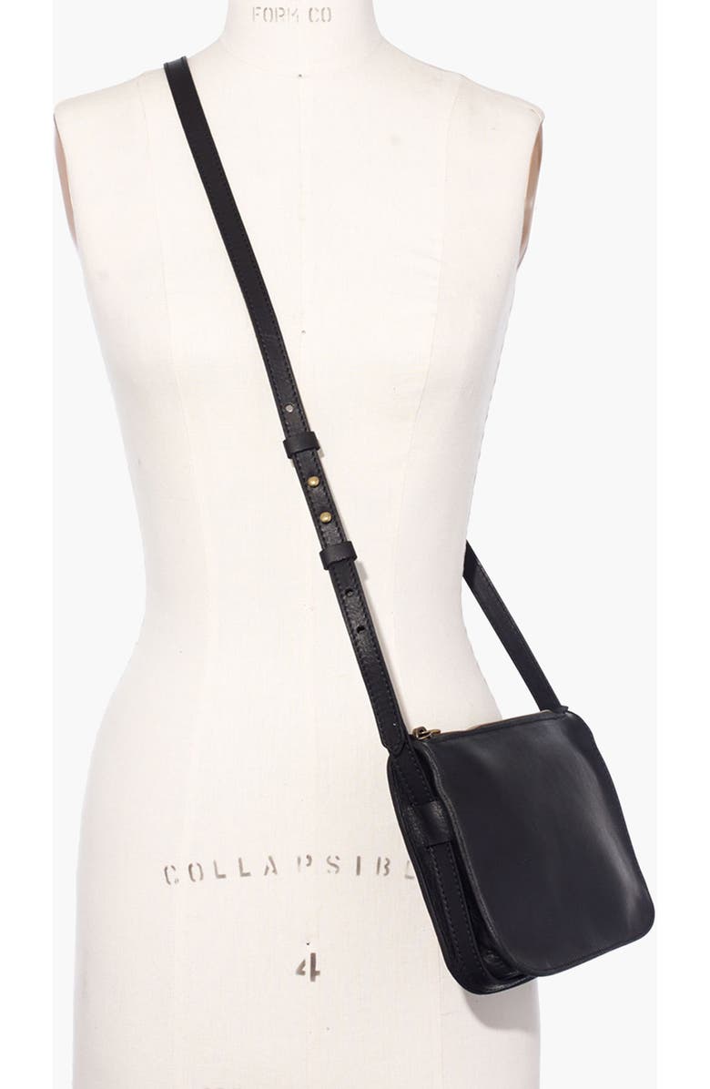 Madewell The Simple Leather Crossbody Bag, Alternate, color,