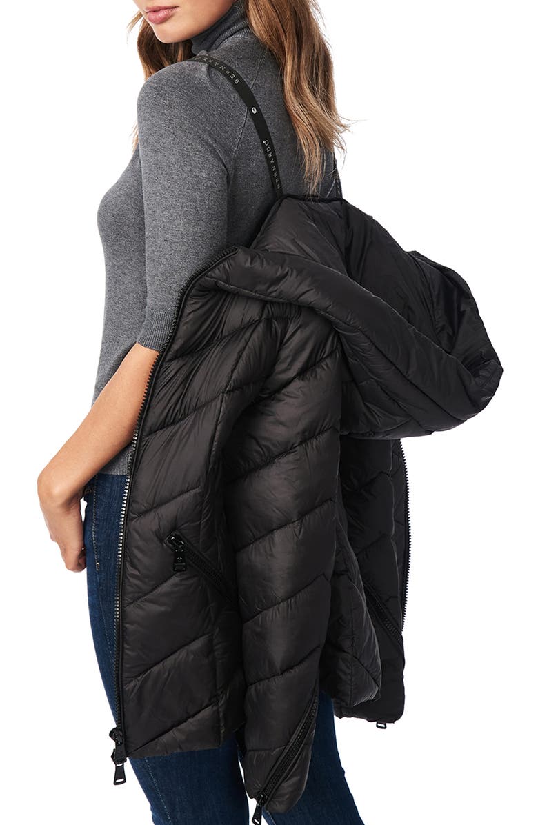 Bernardo Water Resistant Hooded Puffer Coat, Alternate, color, 