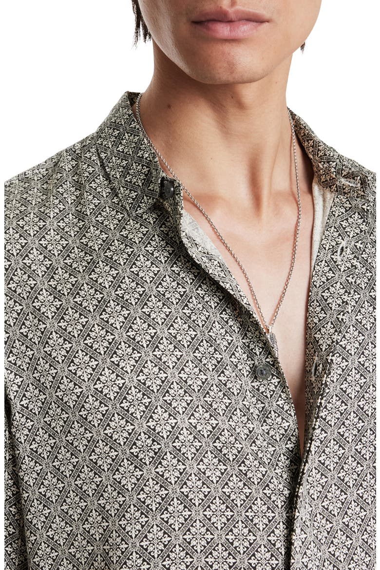 Rodney Button-Up Shirt, Alternate, color, SNOW HEATHER