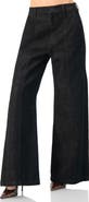 IVONNE High-Waisted Wide-Leg Denim Jeans