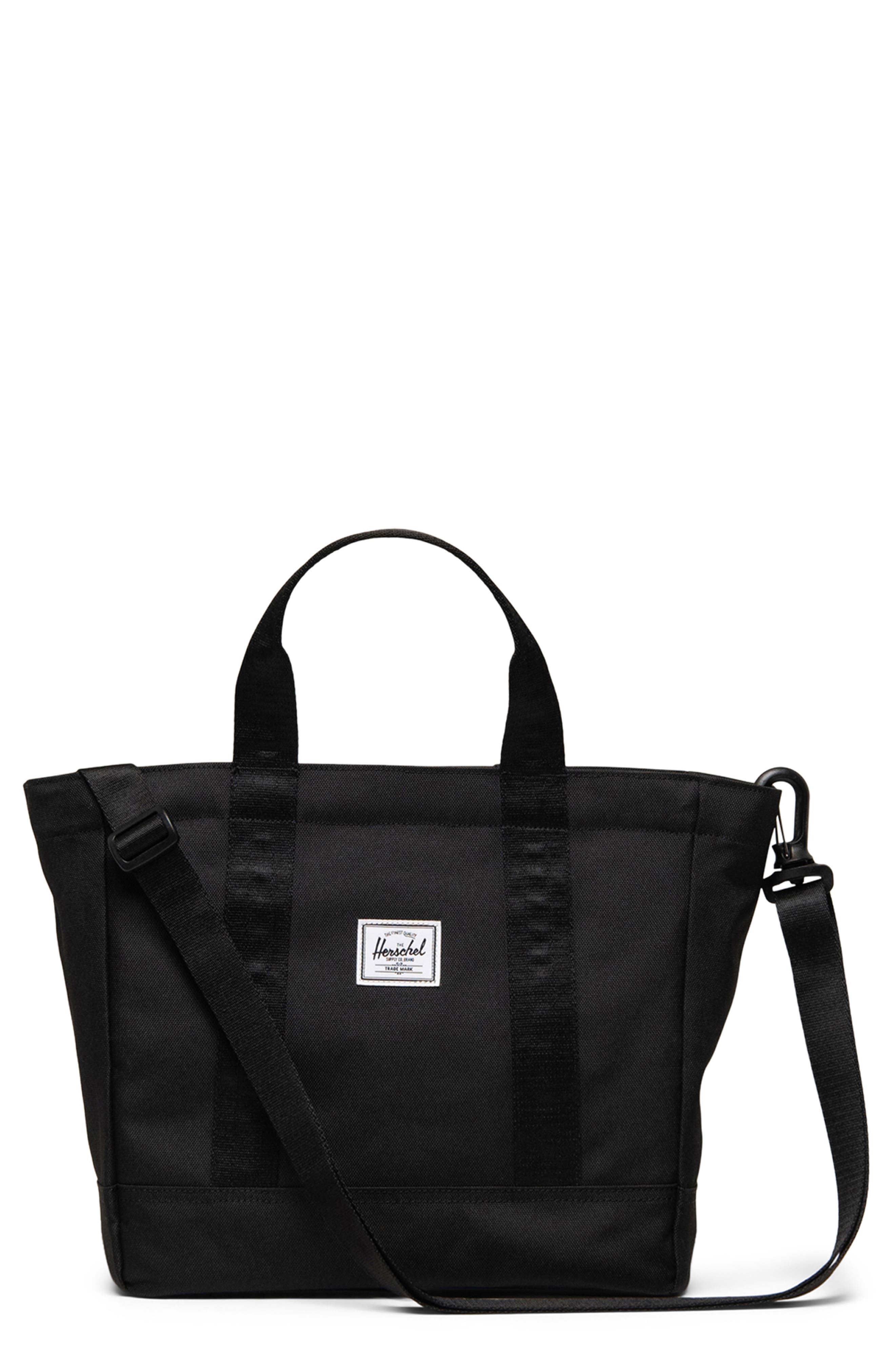 Herschel Supply Co. Heritage Small Tote, Main, color, Black