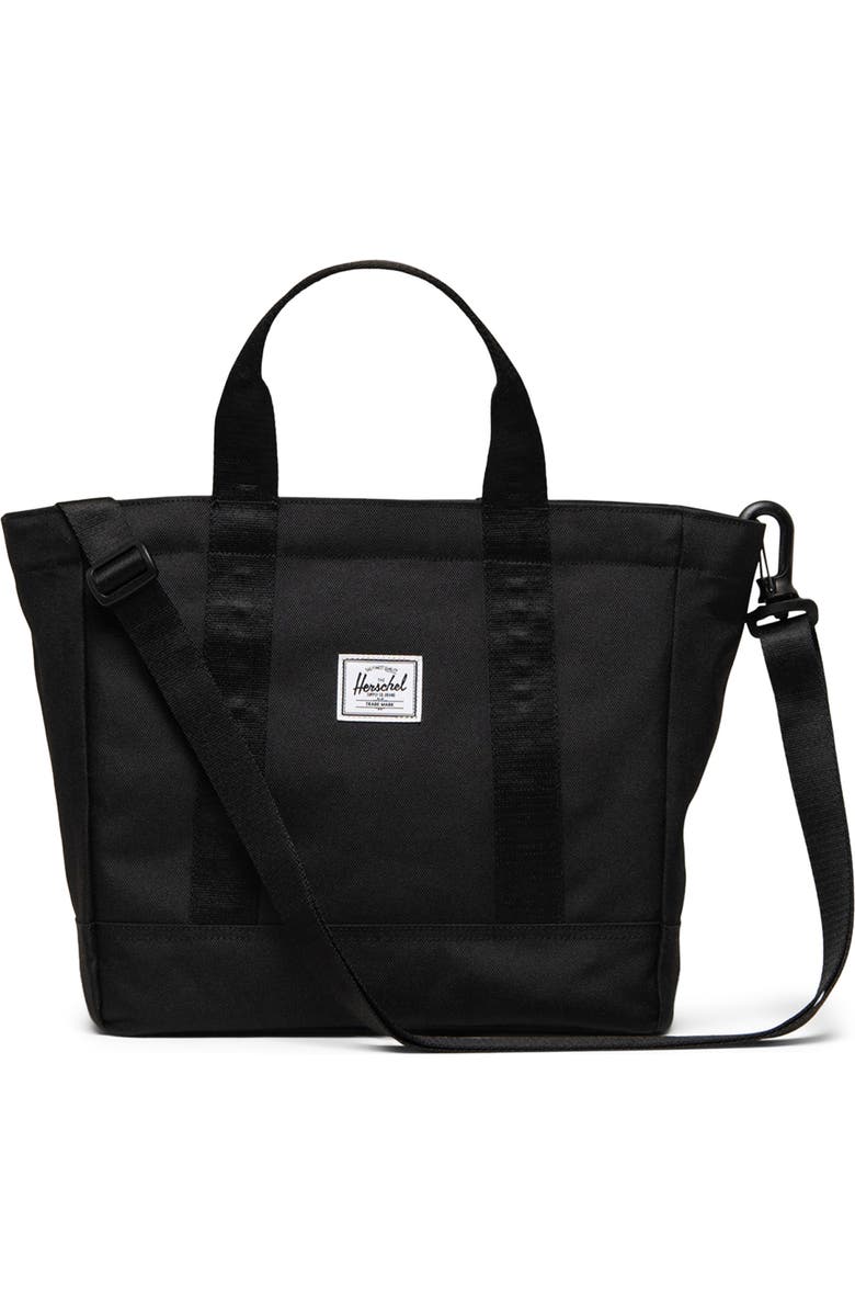 Herschel Supply Co. Heritage Small Tote, Main, color, Black