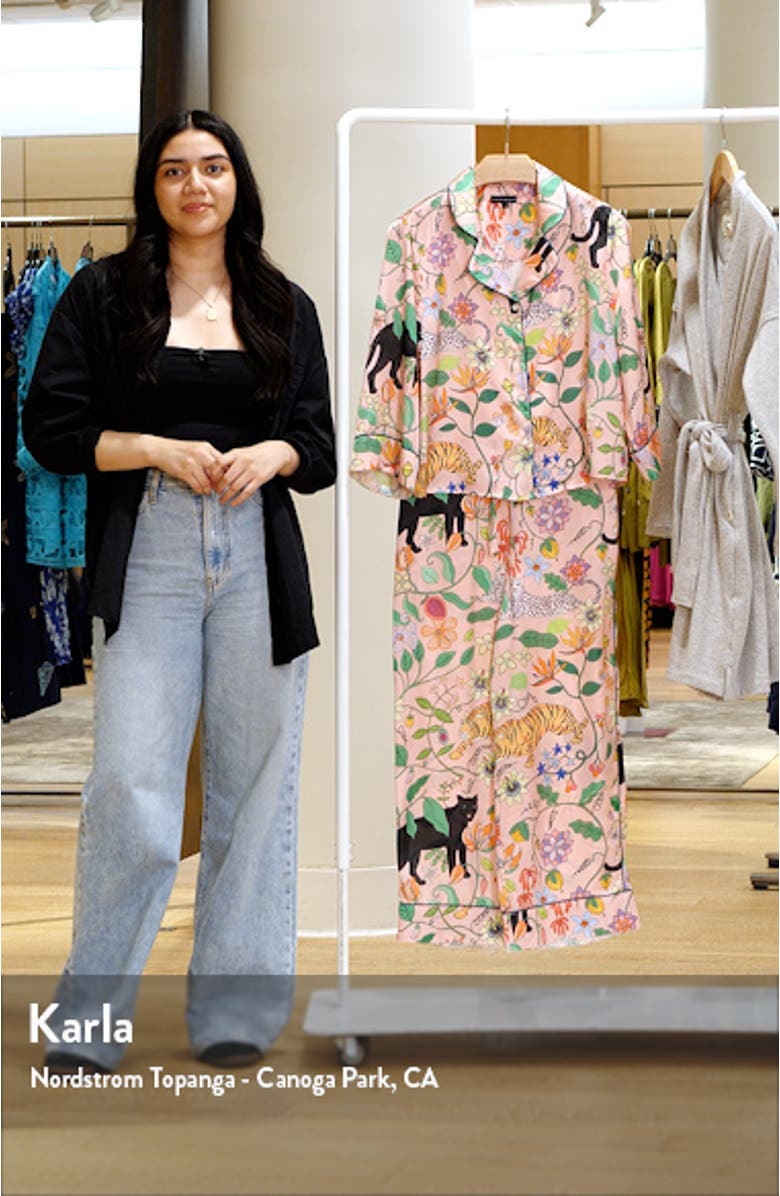 Big Cats Satin Pajamas, sales video thumbnail