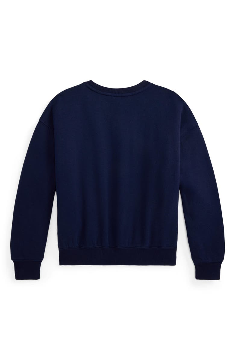 Polo Ralph Lauren Kids' Polo Bear Fleece Graphic Sweatshirt, Alternate, color, 