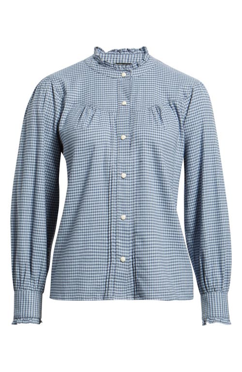 Rails Alanna Plaid Shirt In Blue