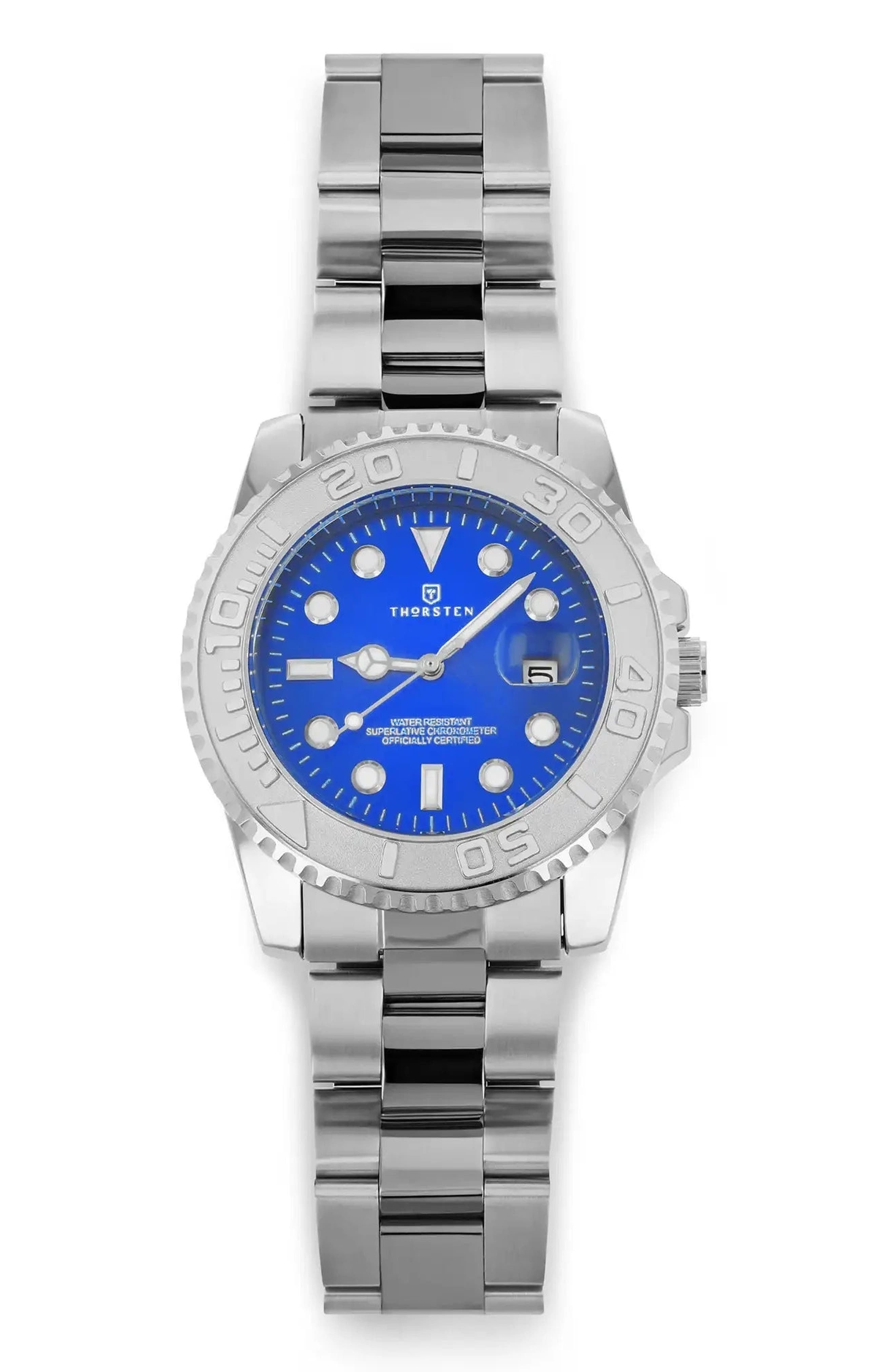 selected Blue Dial