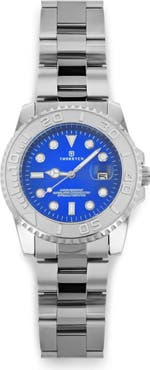 Larson Jewelers AZOR Silver Band Watch