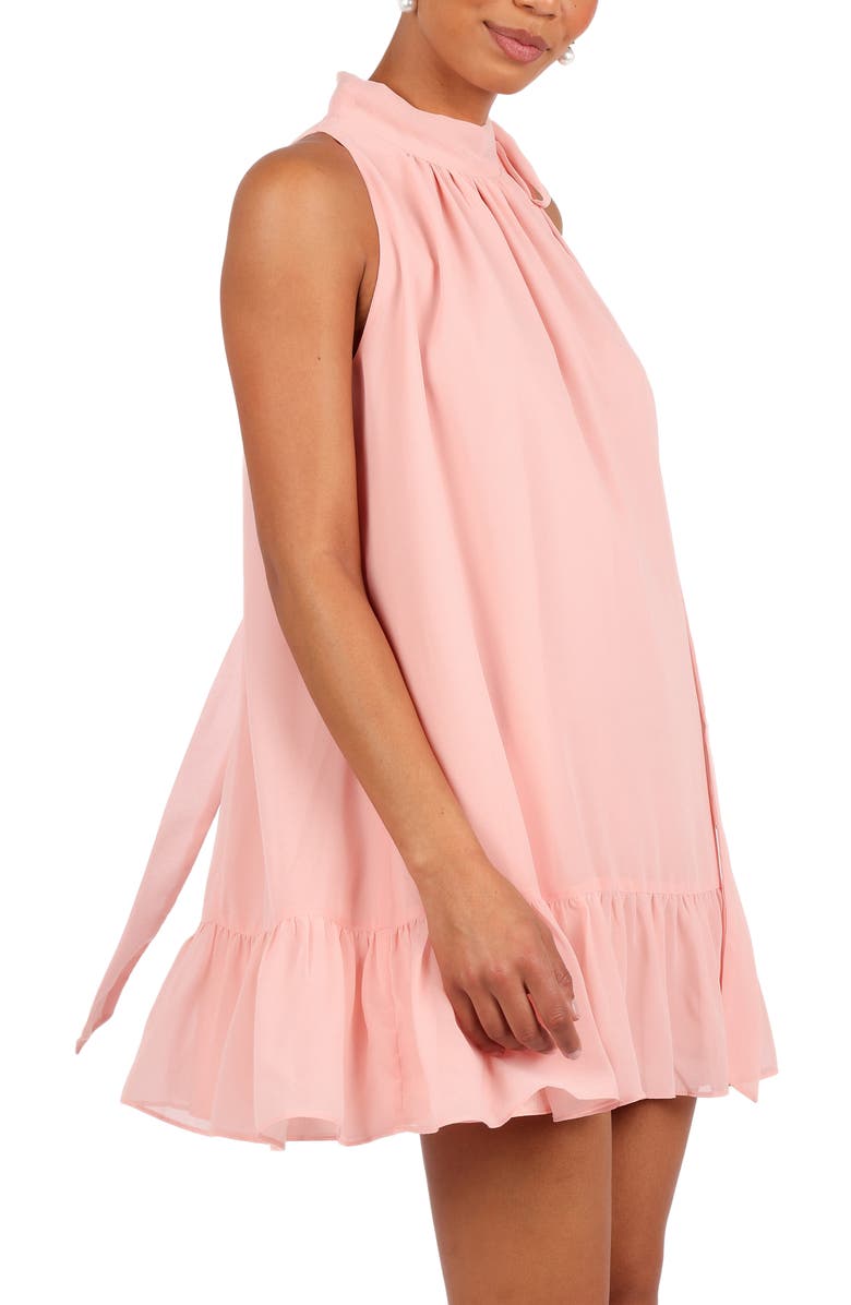 Petal & Pup Victoria Halter Trapeze Minidress, Alternate, color, 