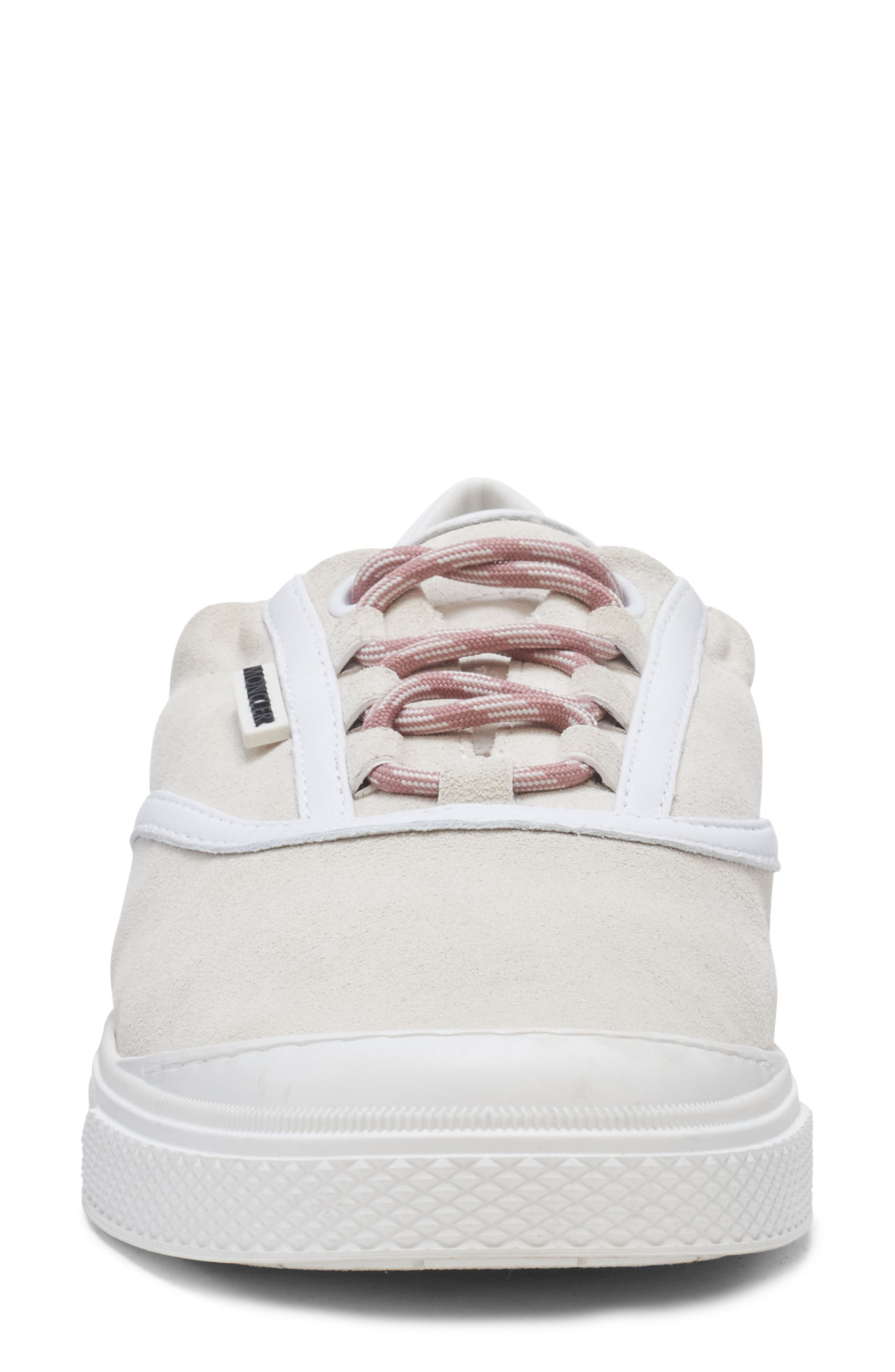 Moncler Vera Leisure Low Top Sneaker, Alternate, color, White