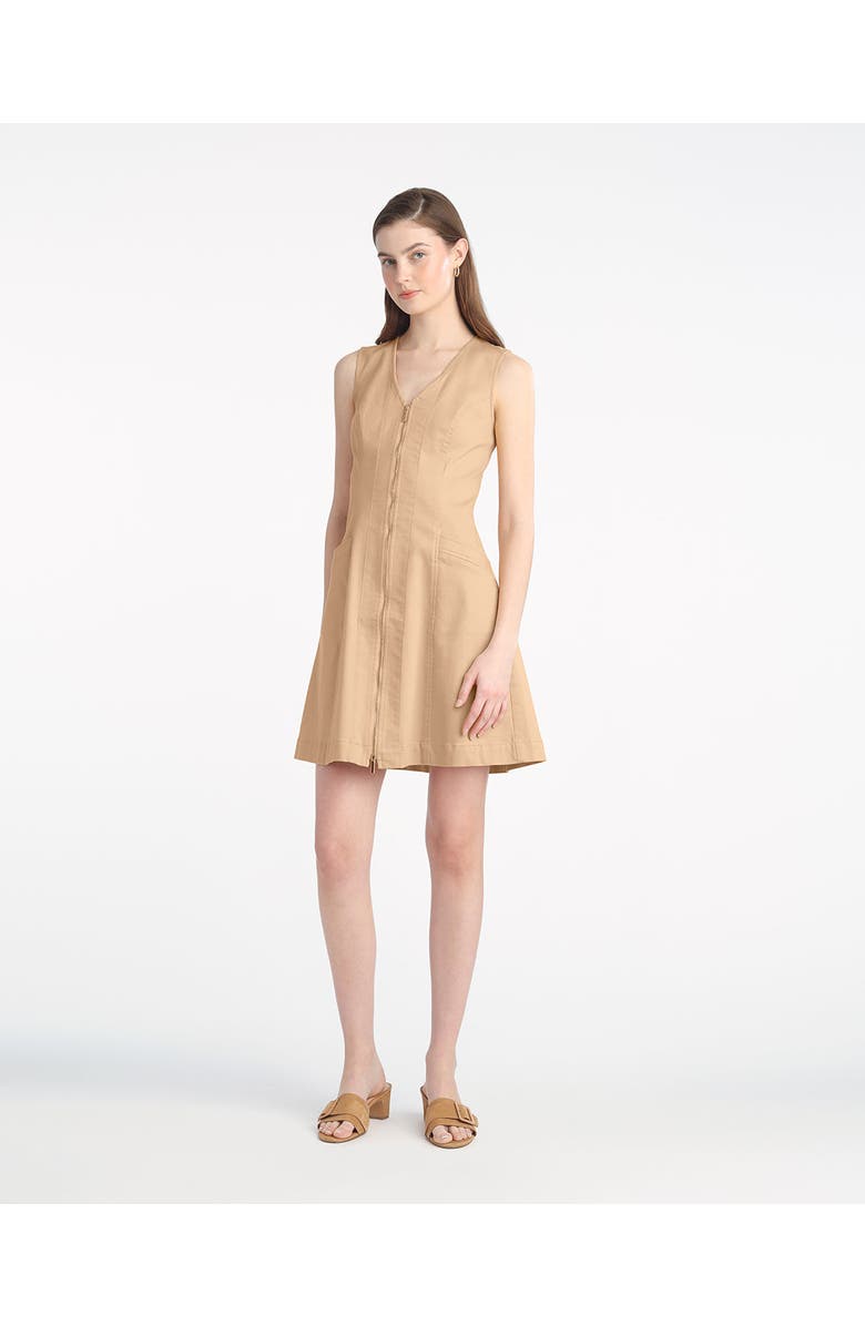 Draper James Sienna Sleeveless V-Neck Mini Dress, Alternate, color, 