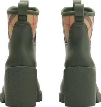Marsh Stamp Heel Rain Boots