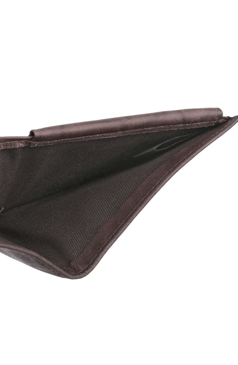 BUXTON Credit Card RFID Leather Billfold Wallet, Alternate, color, Tan