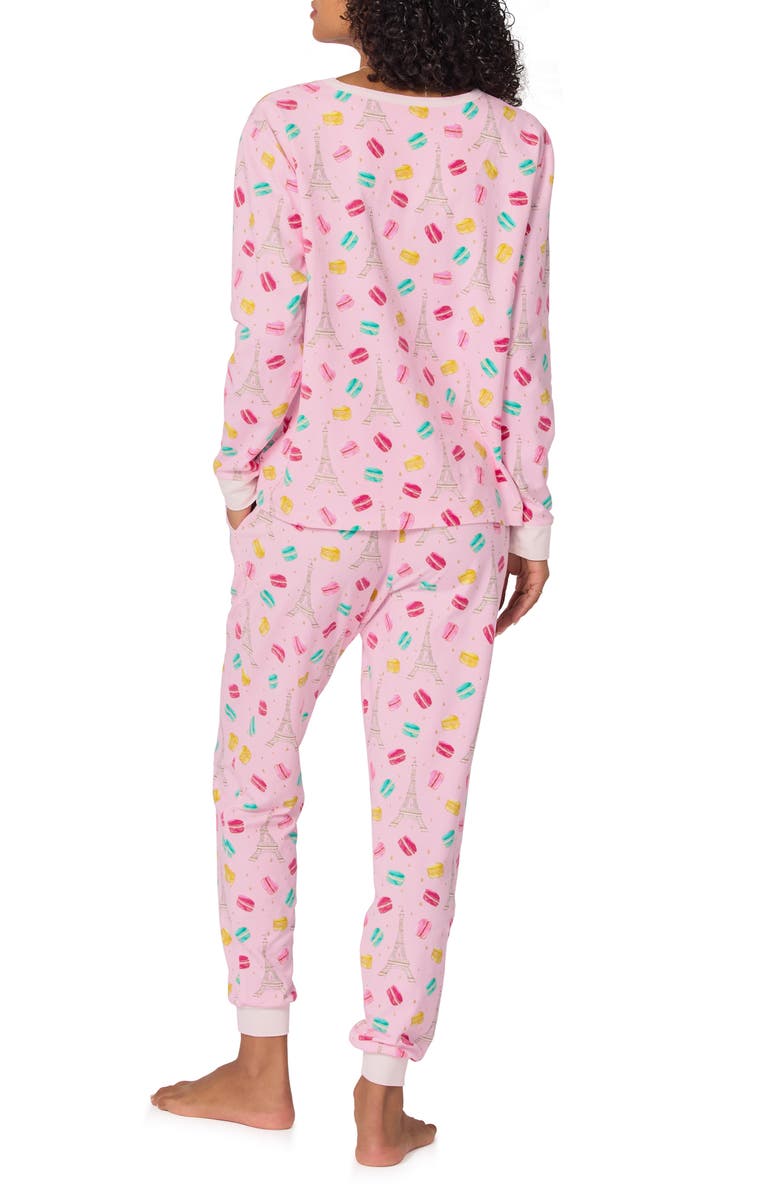 BedHead Pajamas Long Sleeve Stretch Jersey Pajamas, Alternate, color, 