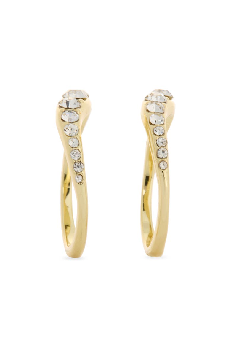 2-Piece Stackable Wavy Ring Set, Alternate, color, CLEAR / GOLD