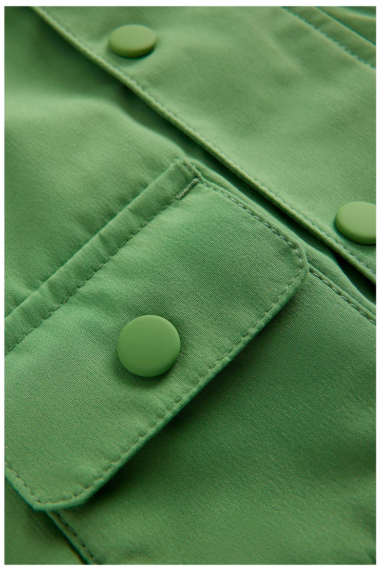 Kids' Fisherman Coat, Alternate, color, GREEN DINOSAUR