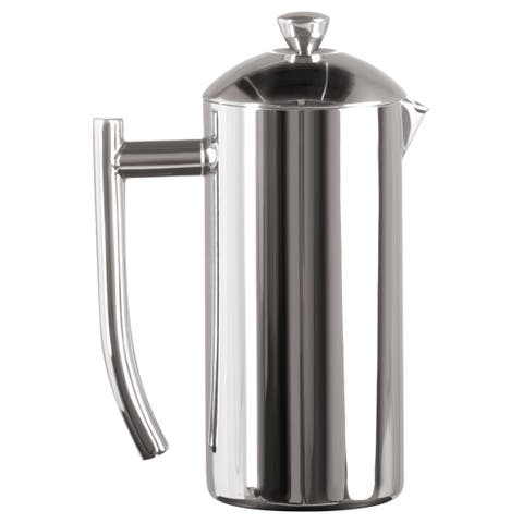 Polished 18/10 Stainless Steel French Press Coffee Maker