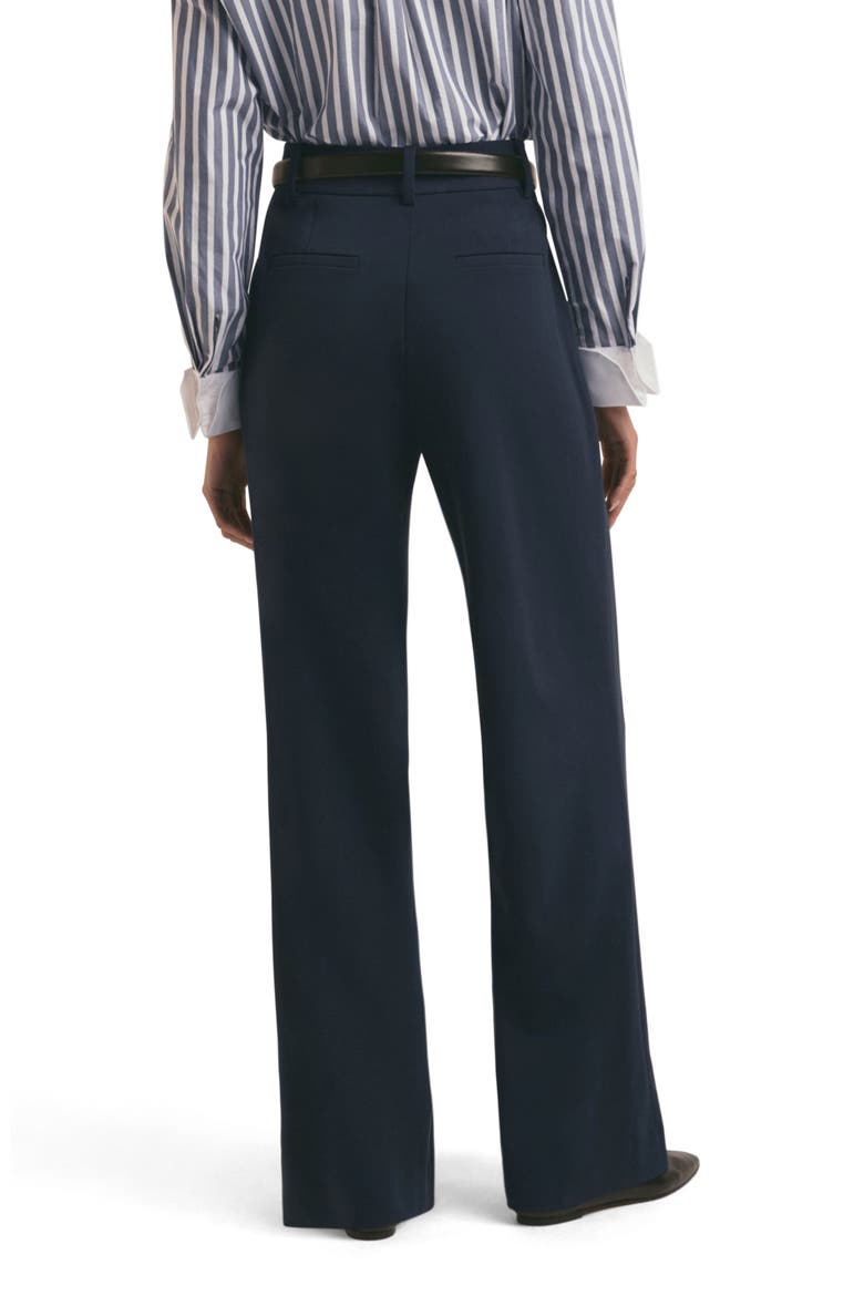 The Fiona High Waist Wide Leg Pants, Alternate, color, NAVY