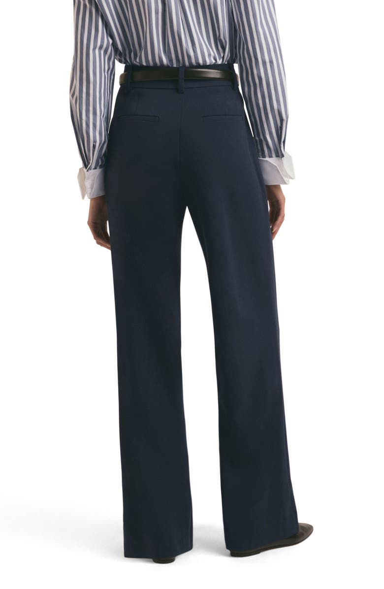 Favorite Daughter The Fiona High Waist Wide Leg Pants, Alternate, color, Navy