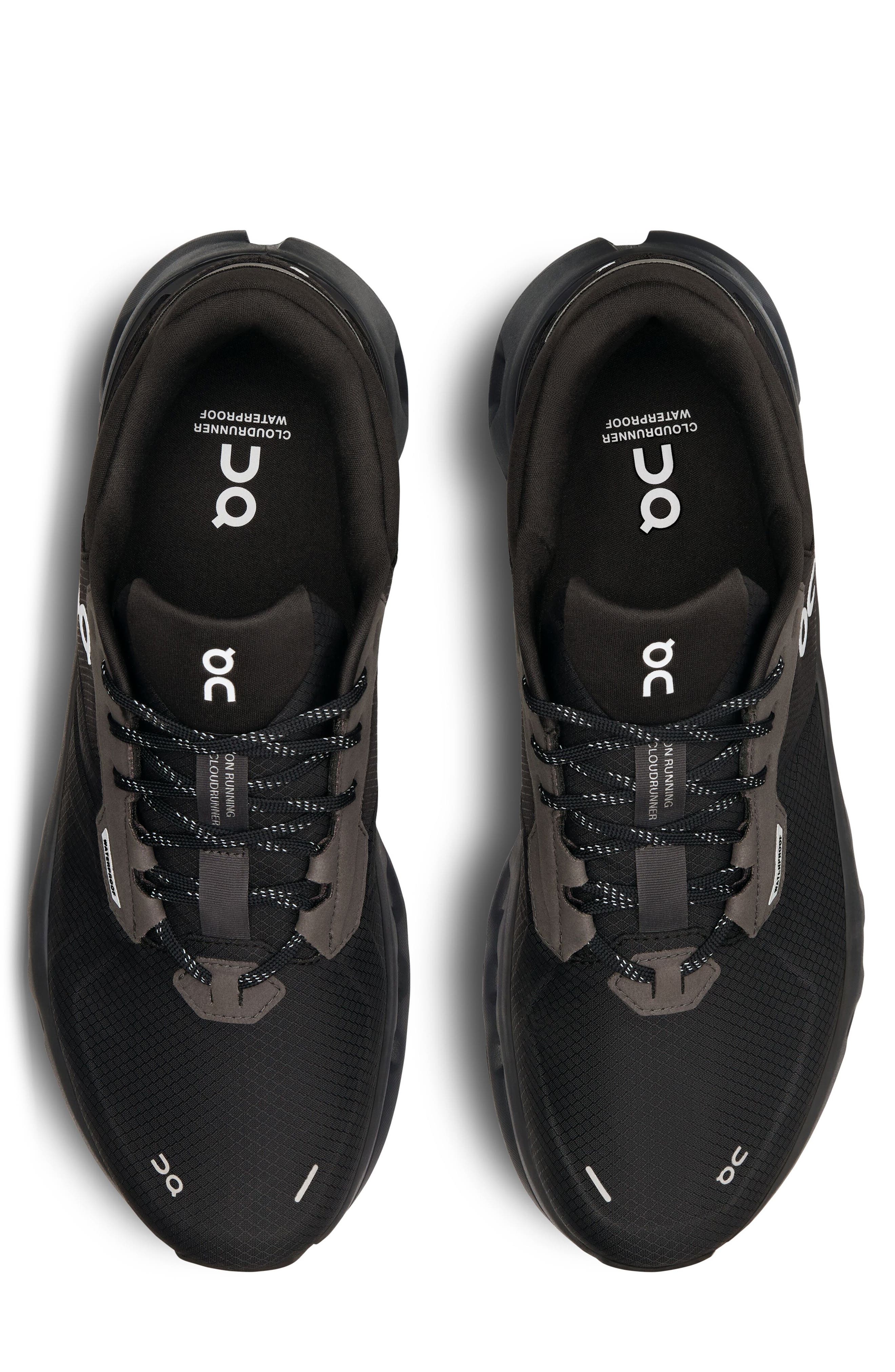 On Cloudrunner 2 Waterproof Running Shoe, Alternate, color, Magnet/Black