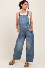 PinkBlush Barrel Leg Overalls