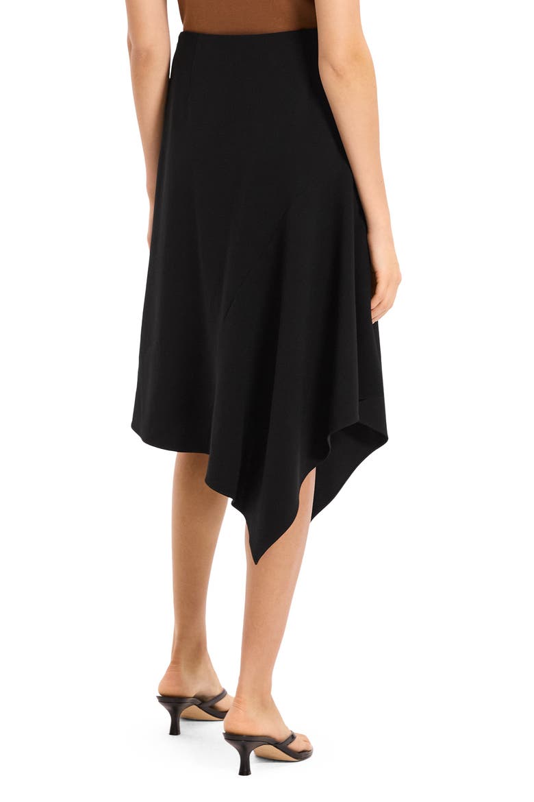 Drape Panel Skirt, Alternate, color, BLACK