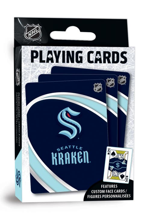 Seattle Kraken Playing Cards