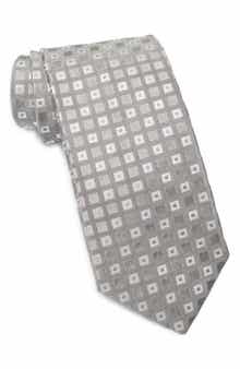 Geometric Silk Tie