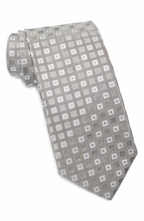 Geometric Silk Tie