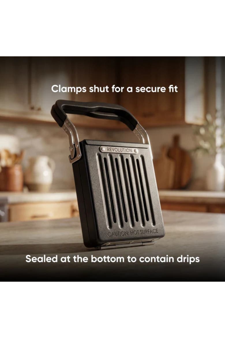 InstaGLO R180 Connect Plus Toaster + Toastie & Warming Rack, Alternate, color, Stainless Steel