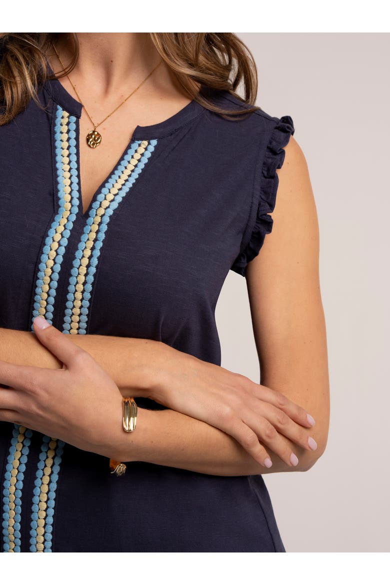 Jenny Blouse, Alternate, color, Navy