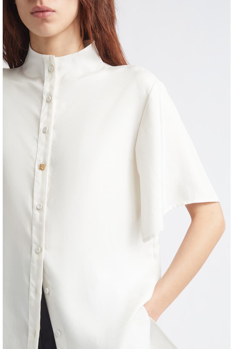 Convertible Neck Blouse, Alternate, color, IVORY