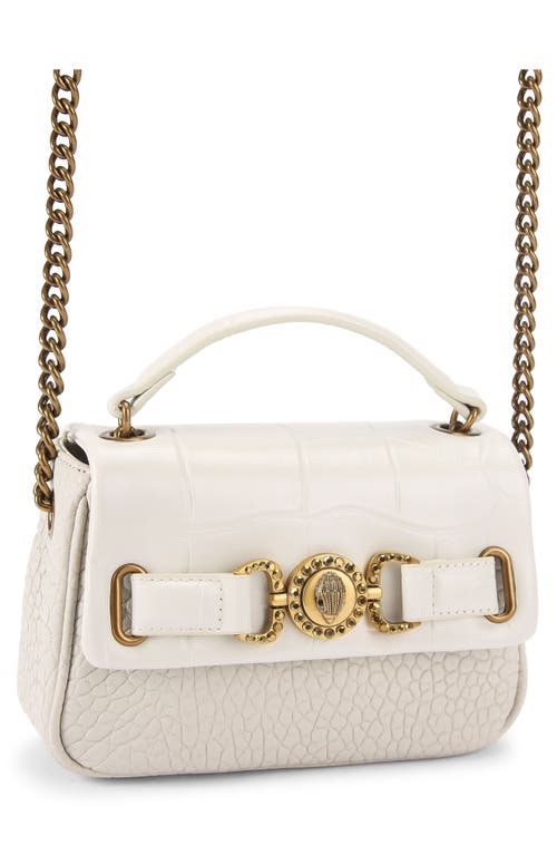 Kurt Geiger London Mini Mansion Convertible Crossbody Bag In Brown