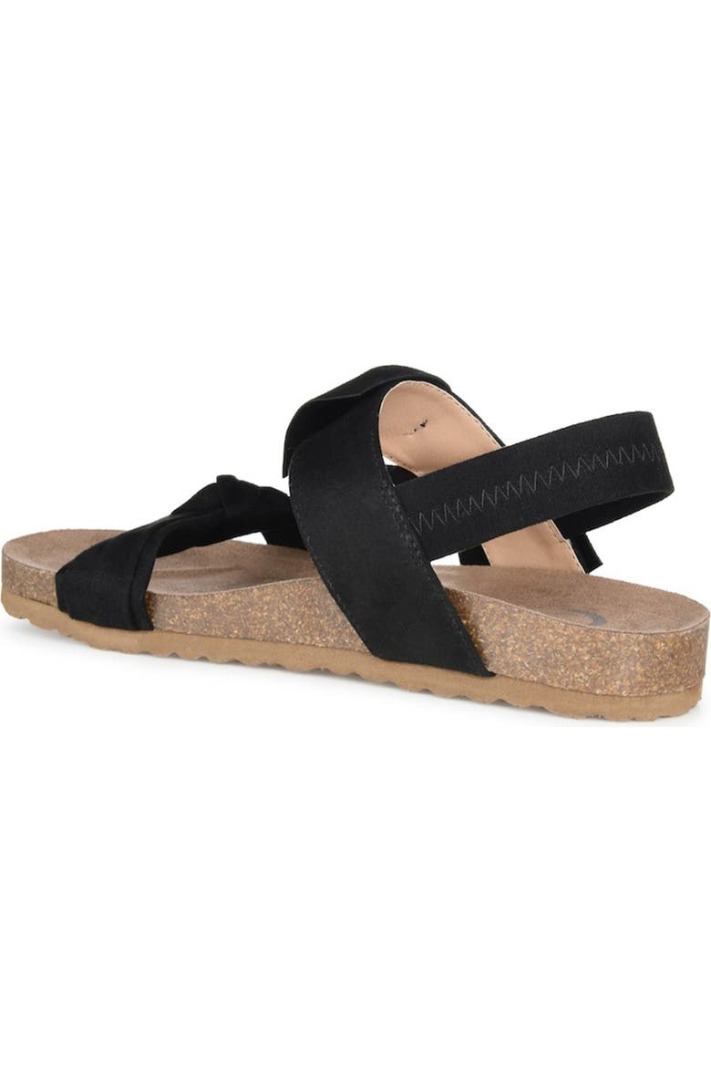 Journee Collection JOURNEE Xanndra Knotted Slingback Sandal, Alternate, color,