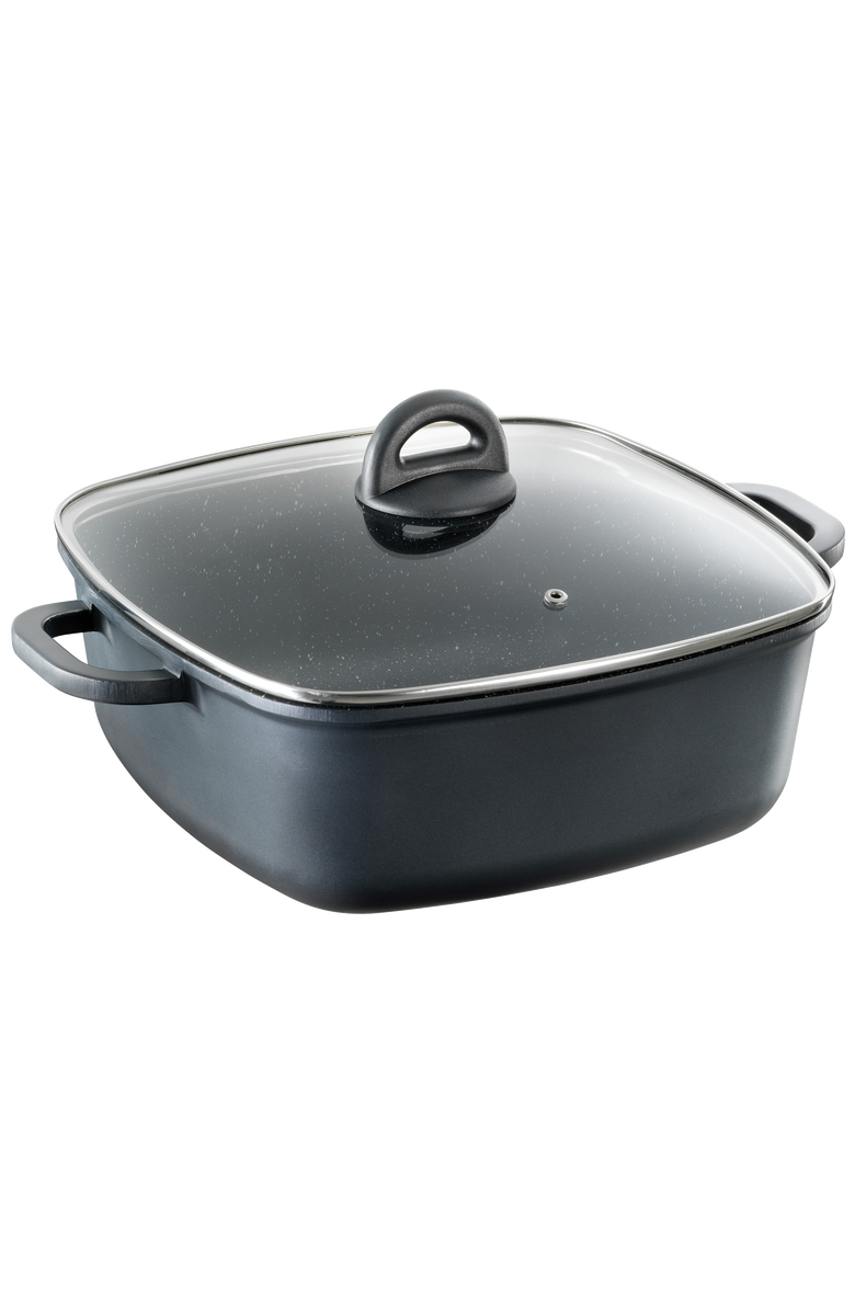 Cuisine::pro<sup>®</sup> STONE<sup>™</sup> 4.5 Qt Casserole with Lid, Main, color, Black
