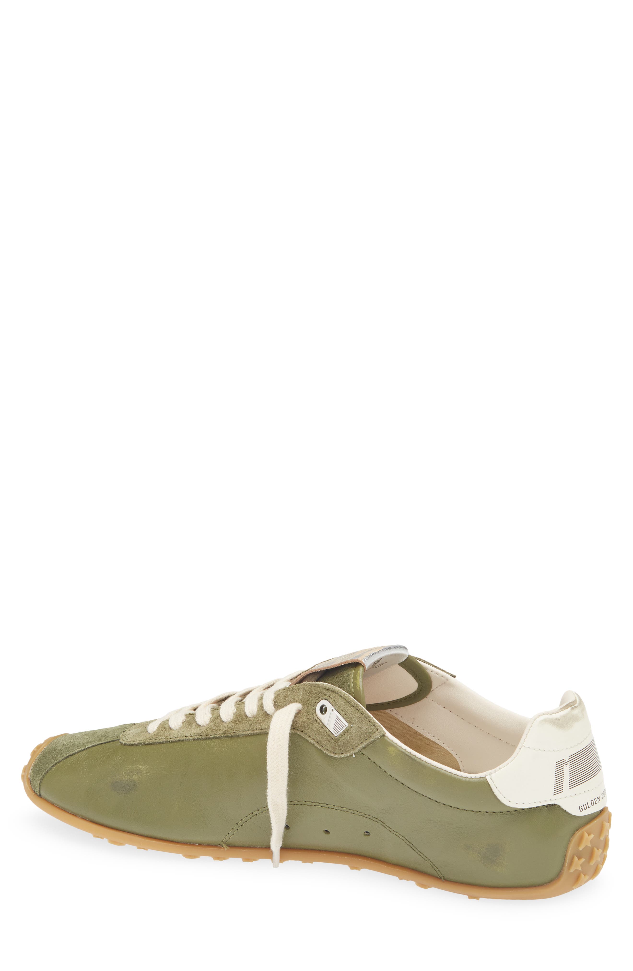 Marathon Speed Sneaker, Alternate, color, OLIVE/ MILK
