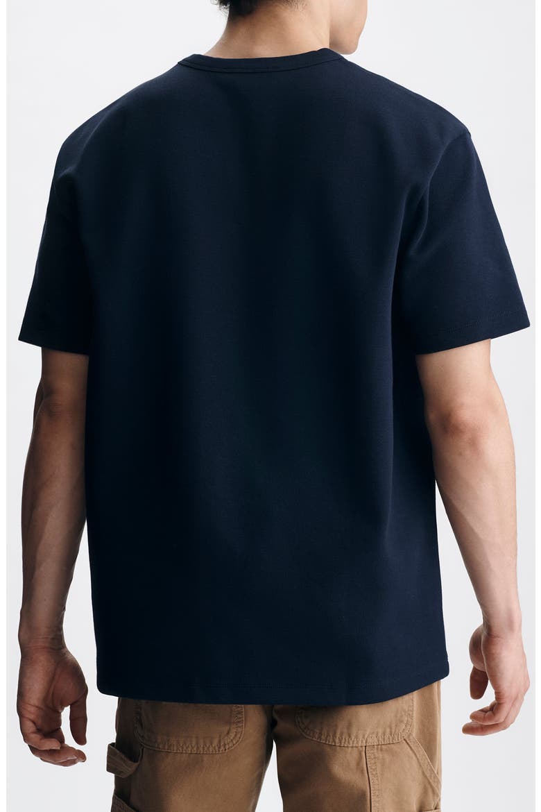 Logo Crewneck T-Shirt, Alternate, color, BLACK IRIS