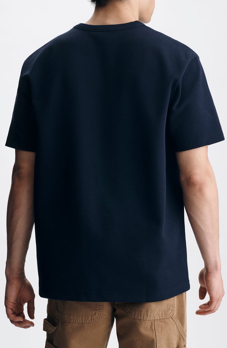 Brooklyn Industries Logo Crewneck T-Shirt, Alternate, color, Black Iris