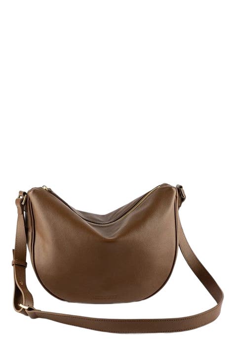 Drew Genuine Leather Slouchy Bag